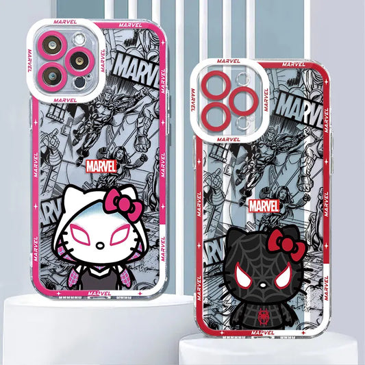 Hello Kitty x Spider-Man Phone Case