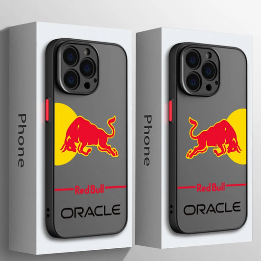 Oracle Red Bull Left/Right Transparent Phone Cases