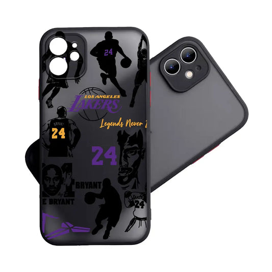 Black/Purple/Yellow Lakers 24 Bryant Phone Case