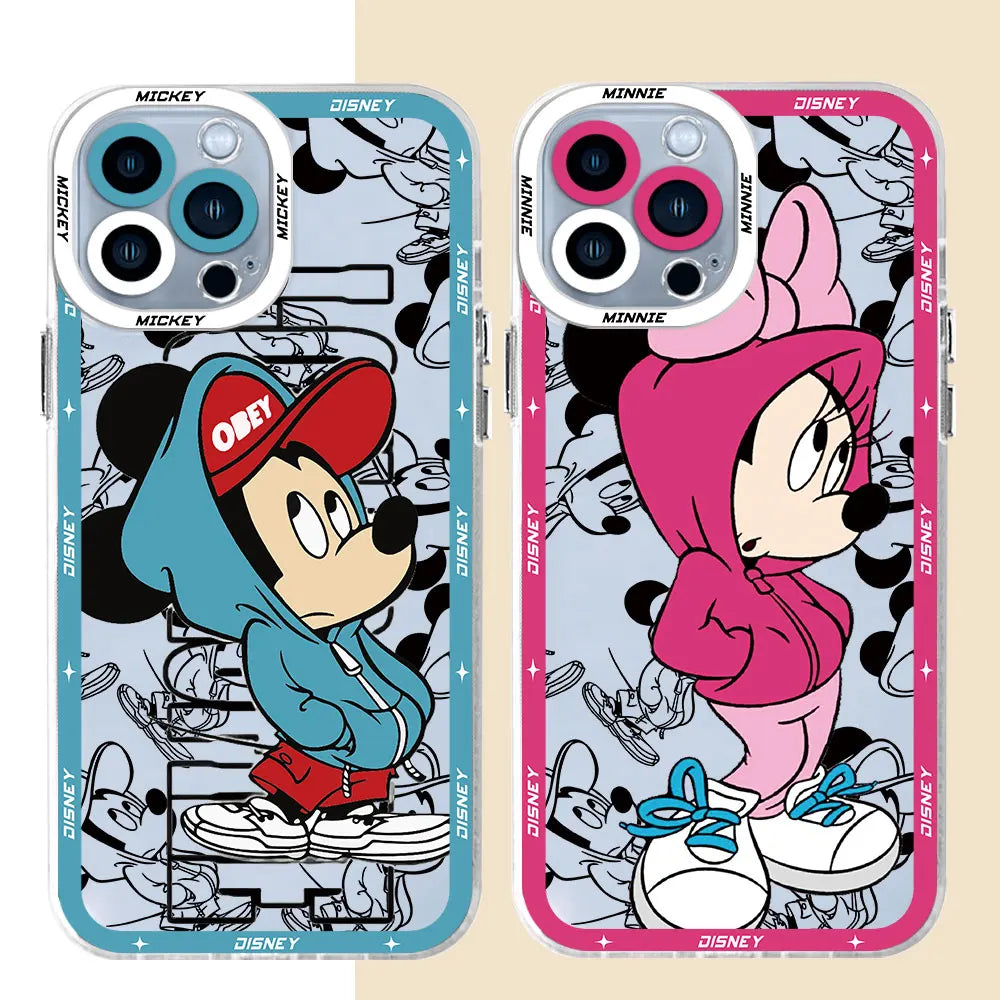 Mickey/Minnie Hoodie Phone Case