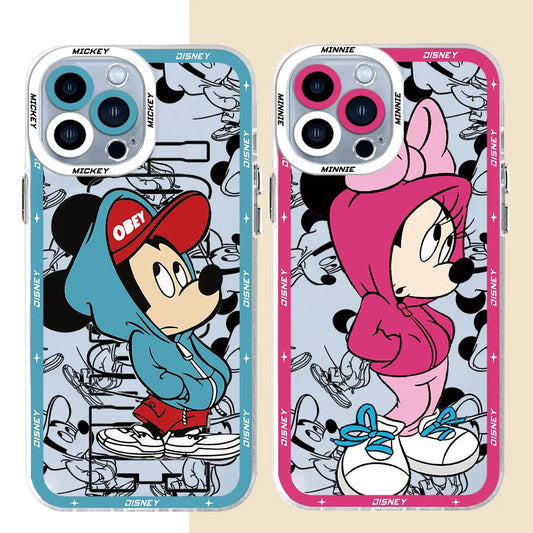 Mickey/Minnie Hoodie Phone Case