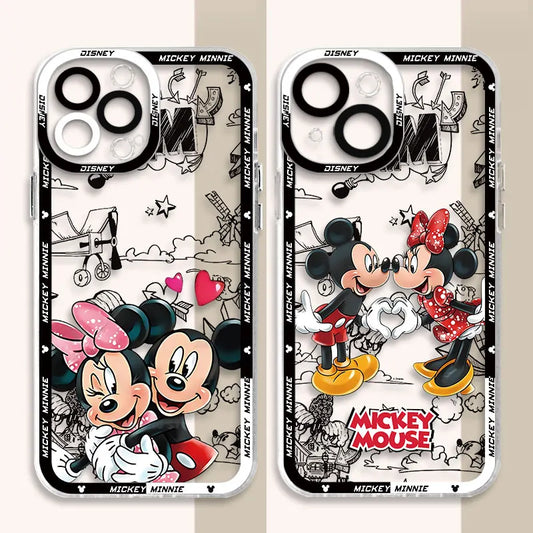 Mickey/Minnie Hug/Heart Phone Case